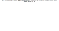 Desktop Screenshot of haber.mydesign.gen.tr